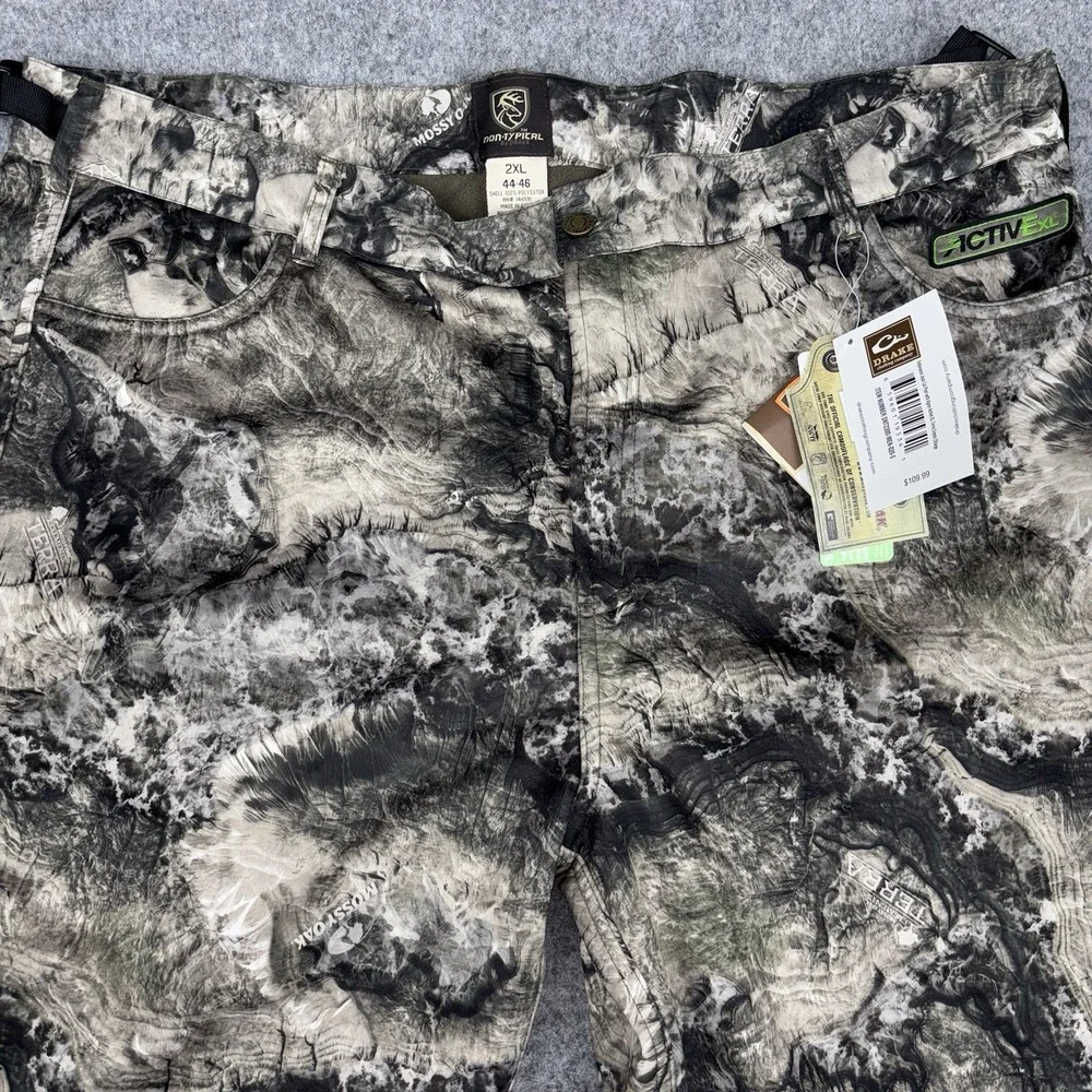 Drake Camo Hunting Pants Mens 44-46 NWT Non-Typical Endurance 4 Way Stretch NEW